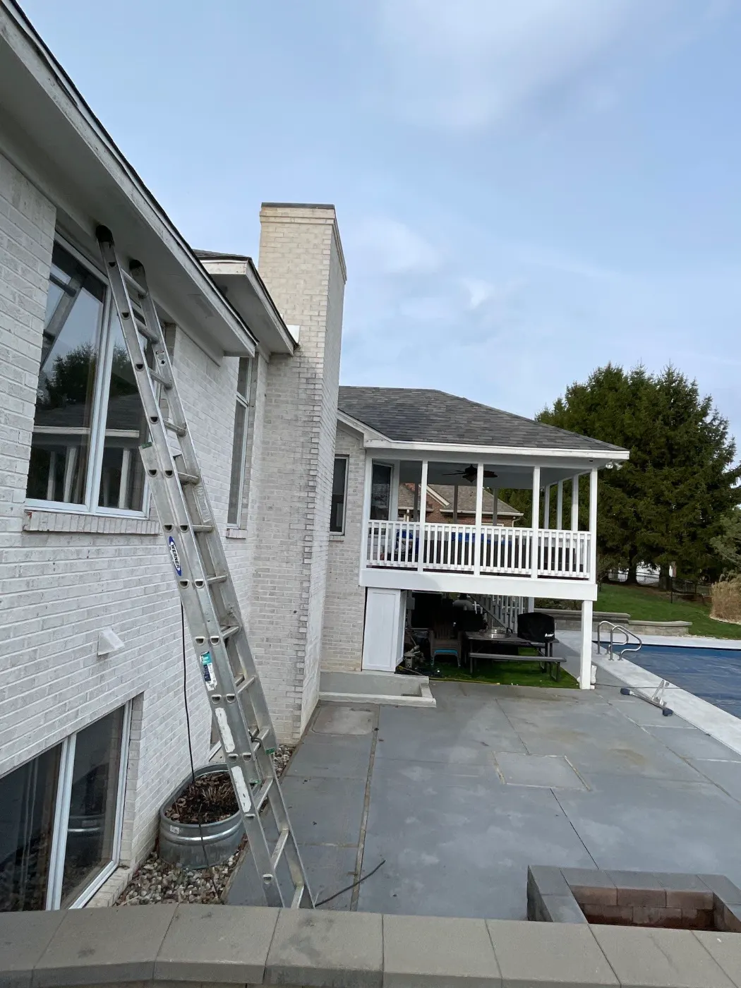 Energy-efficient windows installed in a New Palestine home