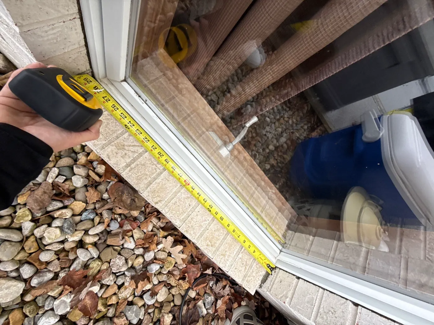 Window replacement documented in New Palestine
